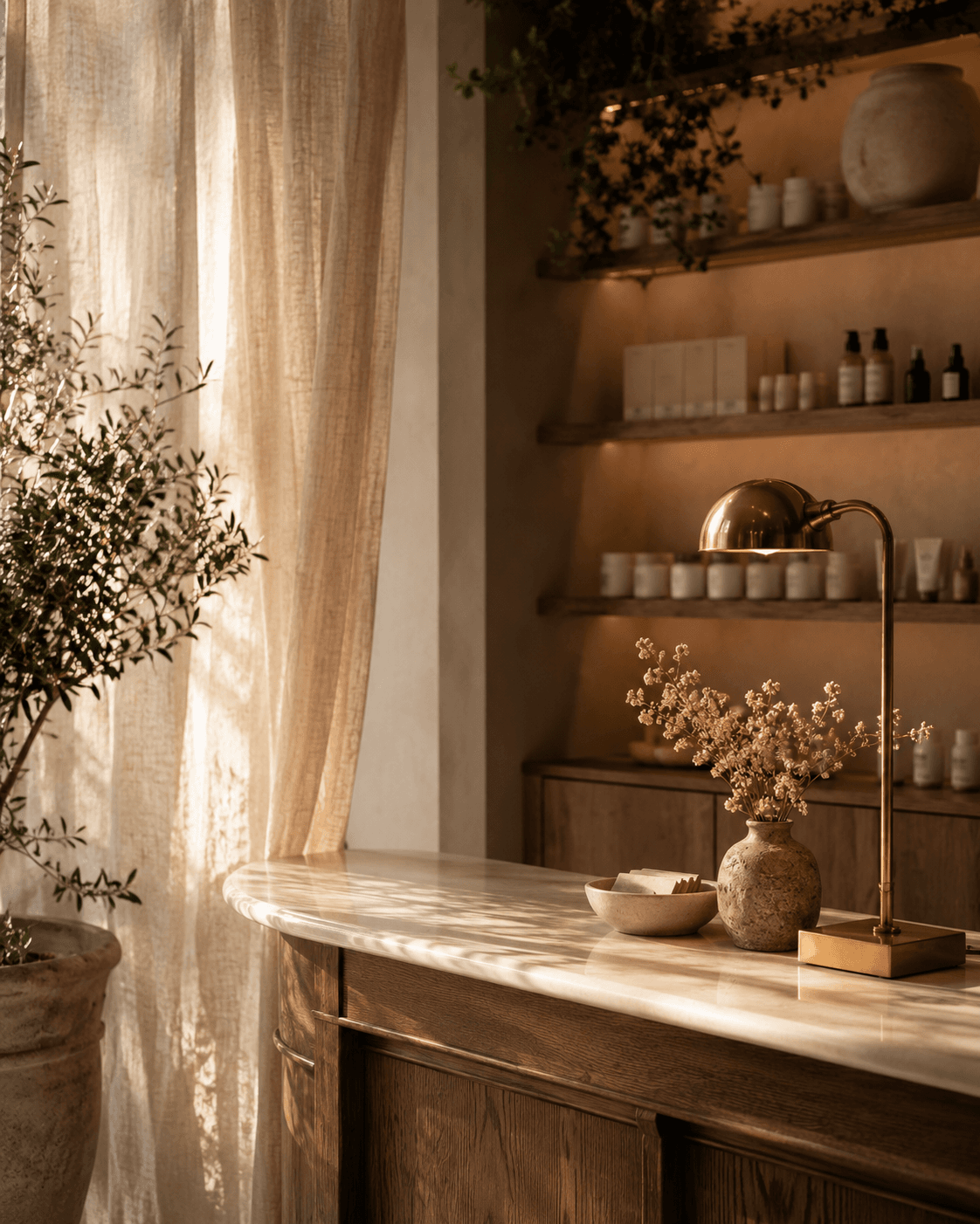 Local boutique interior
