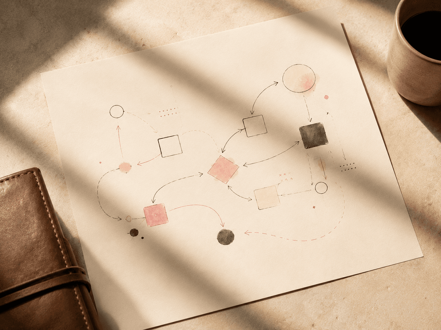 Map the motion, then sharpen it.
